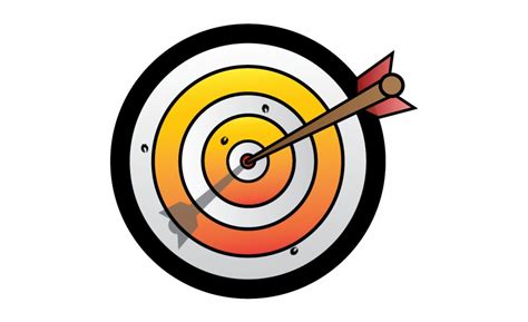 Bullseye Clipart Objective Bullseye Objective Transparent Free For