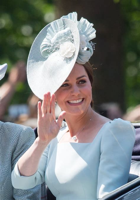 Two cheeks of the same arse. Kate Middleton Hair and Makeup Trooping the Colour 2018 ...