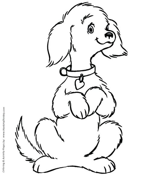 Puppy Cartoon Coloring Pages At Getdrawings Free Download