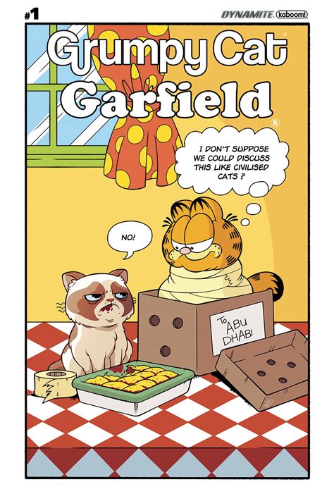 Grumpy Cat Garfield 1 Murphy Comic Strip Cover Fresh Comics