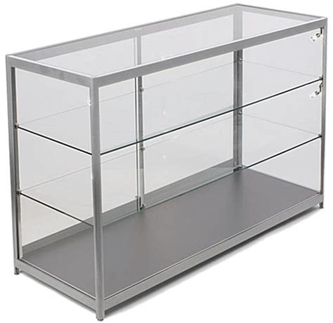 Glass Countertop Display Case 60” Long
