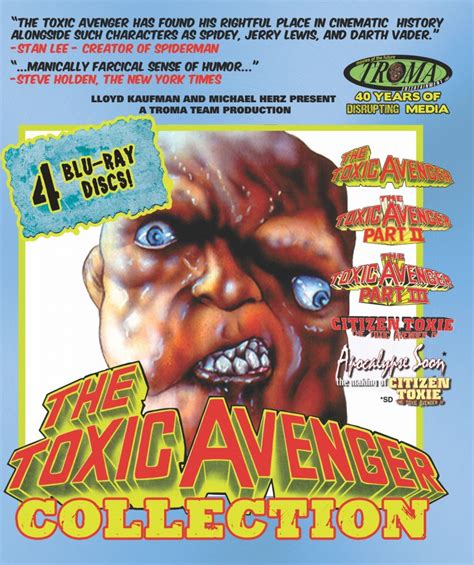 Toxic Avenger Blu Ray Collection Cinema Classics
