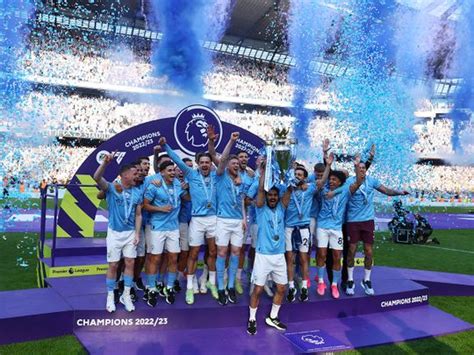 Premier League Man City Celebrate Title Glory With Win Over Chelsea