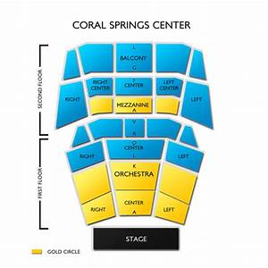 Coral Springs Center Seating Chart Vivid Seats