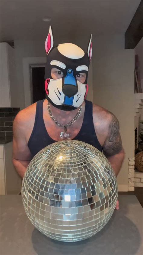 Pup Oso 🔜 Austin Kink 420 On Twitter Meet Discoso 🕺🏻🪩🐶 Im In My Disco Era Pupplay Disco