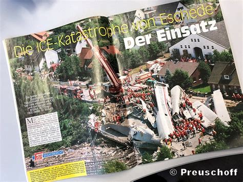 Hochtechnologie bedeutet, das unmögliche möglich zu machen. Vor 20 Jahren: Das Zugunglück von Eschede | Feuerwehr-Magazin
