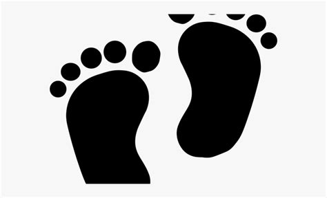 Download High Quality Baby Feet Clipart Vector Transparent Png Images