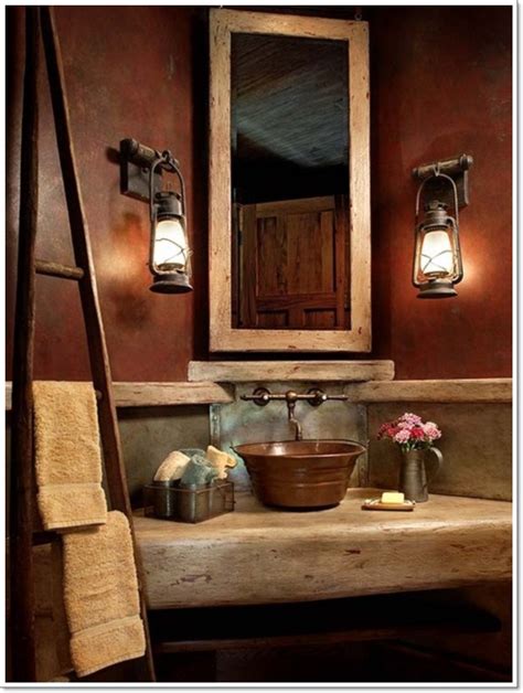 40 Exceptional Rustic Bathroom Designs Filled With