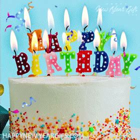 Find gifs with the latest and newest hashtags! Animated Happy Birthday Cake with Candles Gif - 168 ...