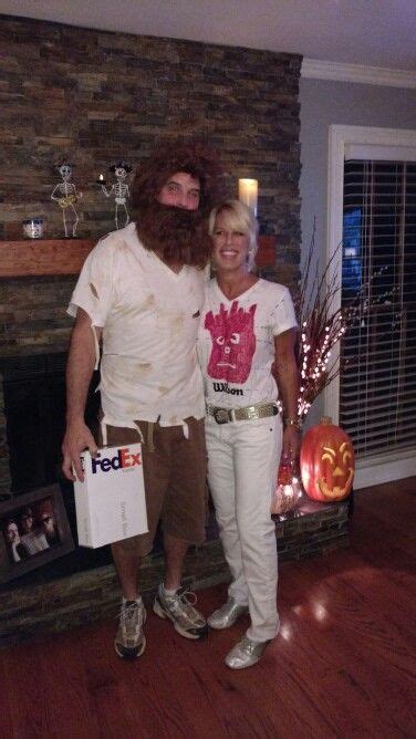 Castaway Couples Costume 4 Black And Red Sharpies 7 Beard And Wig 6 For 2 Tshirts Goodwill