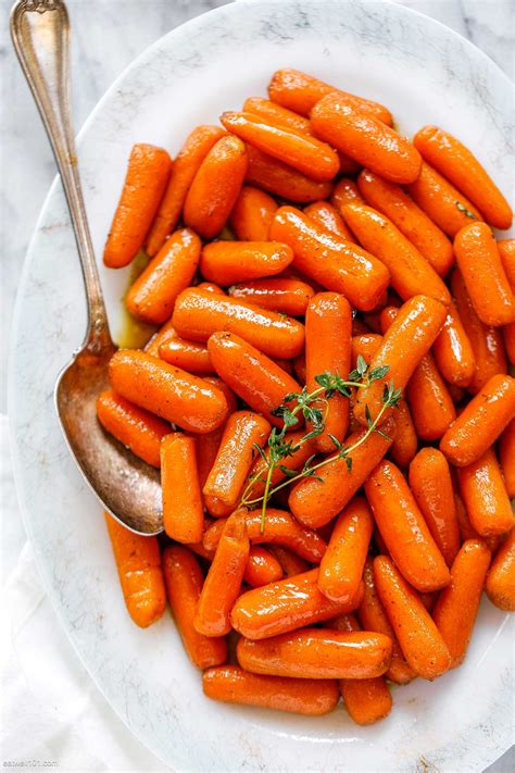 Slow Cooker Carrots Recipe With Honey Balsamic Glaze Crockpot Carrots