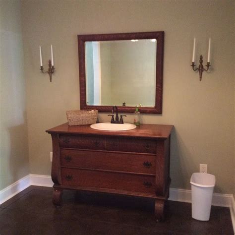 See below for link to plans. Men's wash area | Framed bathroom mirror, Vanity, Bathroom ...