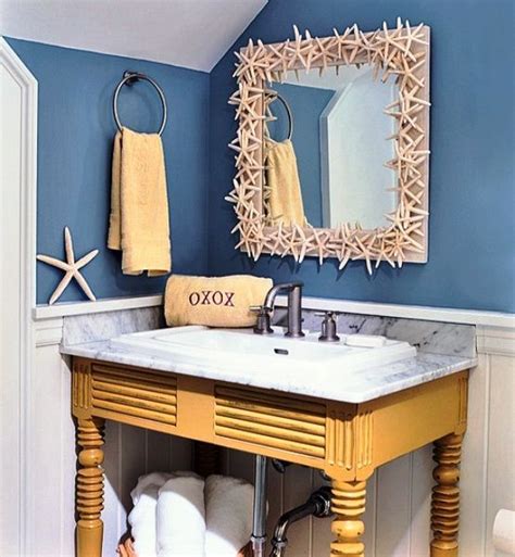 Oliasports welcome aboard cloth life ring navy accent nautical. Beach Themed Bathroom Decorating Ideas | Interior PIN ...