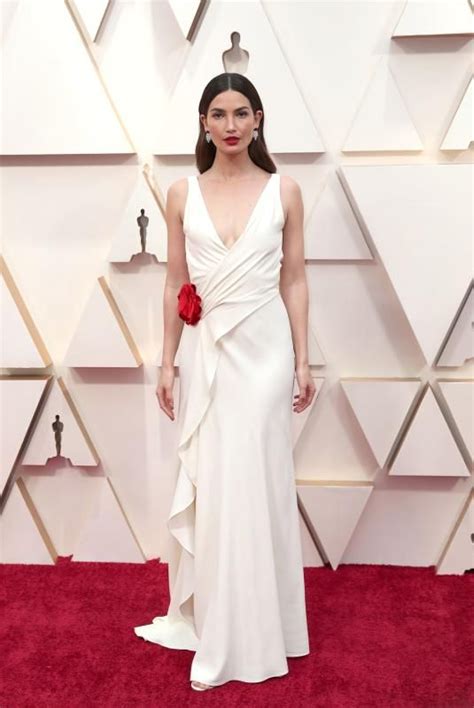 Lily Aldridge Fashion Hits And Misses From The 2020 Academy Awards