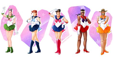 Joseph Joestar Kujo Jotaro Sailor Moon Kakyoin Noriaki Jean Pierre Polnareff And 6 More