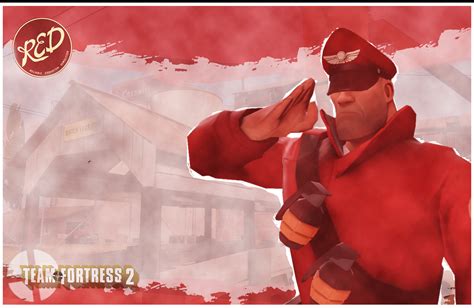 Free Download Team Fortress 2 Soldier Tf2 1920x1080 Wallpaper Military