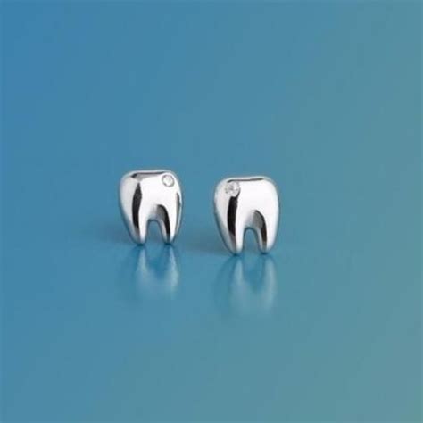 Beautiful Teeth Design Earrings Dental Dental Student