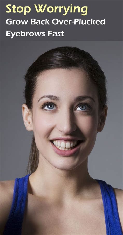 I am totally freaking out as i know someone who had her big toe run over by a shopping cart and it has never grown back. How to Grow Back Over-plucked Eyebrows Fast - Home ...