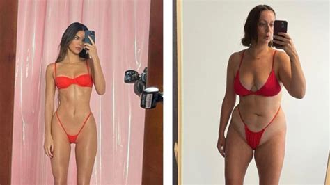 Comedian Celeste Barber Recreates Kendall Jenners Bikini Photo Shoot