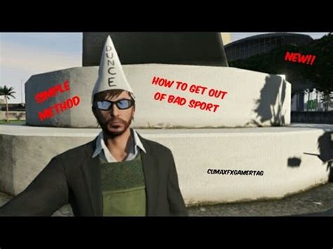 The bad sport penalty for destroying personal vehicles has been reduced significantly. GTA- Solo How To Get Out Of A Bad Sport Lobby - YouTube