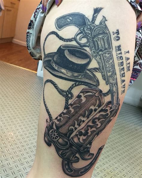 Rip tattoos for dad small tattoos tejana hat cowboy hat tattoo i tattoo tattoo quotes body modifications tattoo designs tattoo. Pistol, cowboy hat and cowboy boots tattoo | Cowboy ...