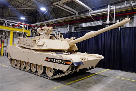 Kolejne Sto Abramsów Zostanie Zmodernizowanych Do Wersji M1a2 Sepv3