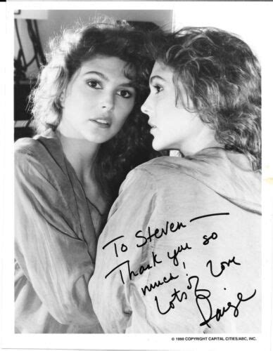 All My Children Soap Opera Star Paige Turco Signedautographed 7x9