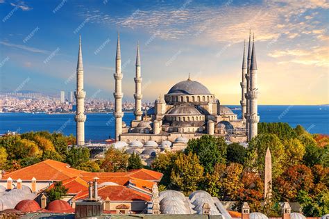Premium Photo Blue Mosque Of Istanbul Famous Place Of Visit Turkey