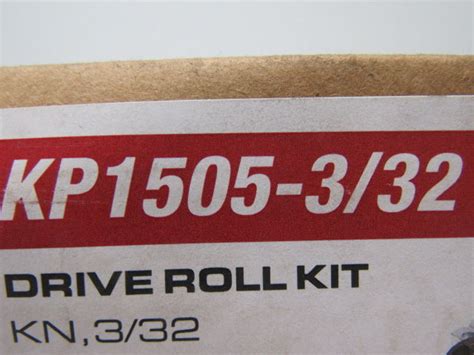 Lincoln Electric Kp1505 332 Drive Roll Kit 24mm Solid Or Core Wire 4 Roll Bullseye