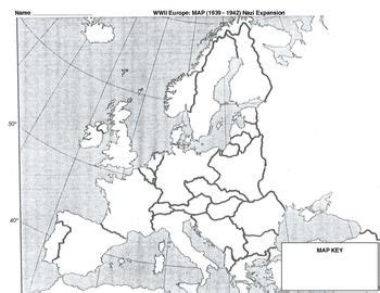 Blank map of europe showing national borders as they stood from october 1938 until march 1939. Pin by Prasham Jain on My Saves | Europe map, European map, Map