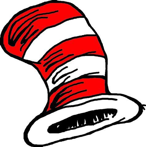 Svg Transparent Background Svg Cat In The Hat Clipart Images And