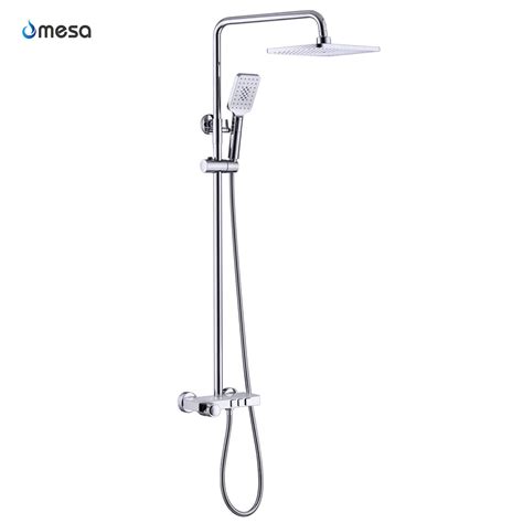 Zhejiang Luxury 304 Stainless Steel Bathroom Washroom Rain Shower Set China Shower Set And