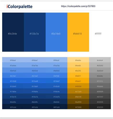 46 Latest Color Schemes With Royal Blue And White Color Tone