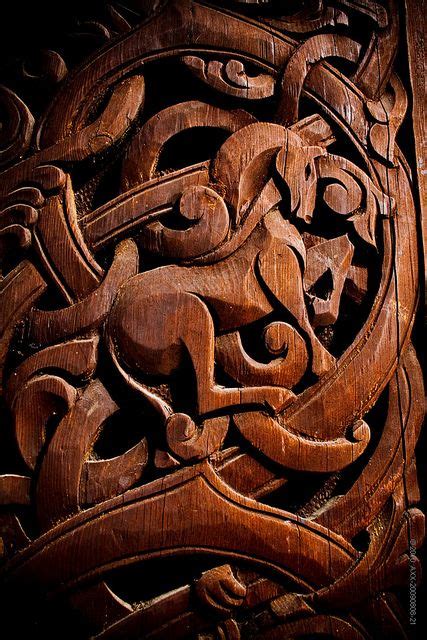 Wood Carving Norsk Folkemuseum By Fotosfraoslo Via Flickr Wood