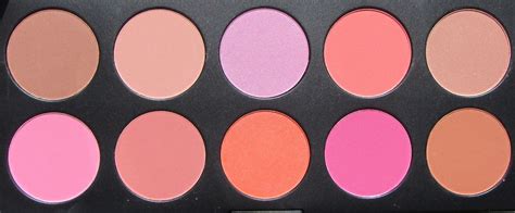Nina S Bargain Beauty BH Cosmetics 10 Color Professional Blush