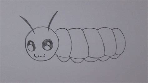 Step by step drawing tutorial on how to draw a caterpillar for kids. How to draw a caterpillar - YouTube