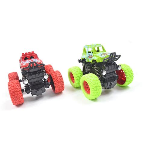 Buy Pull Back Cars Toys Trucks Friction Powered Cars For Kids Toddler