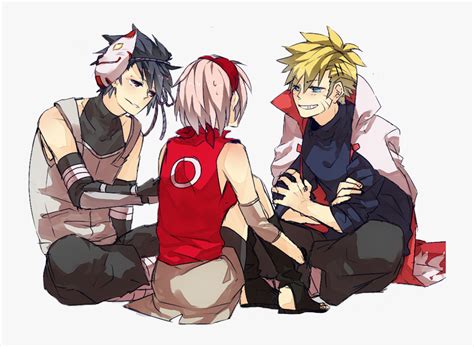 Naruto And Sasuke And Sakura And Kakashi Hd Png Download Transparent
