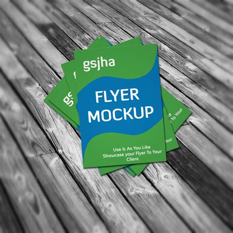 Download Flyer Mockup | Creative Photoshop Templates ~ Creative Market