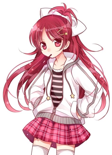 Anime Girl Hair Clips Jacket Kawaii Favim Com By Haruhifujioka344 On Deviantart