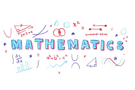 Mathematics Word Illustration 545209 Vector Art At Vecteezy