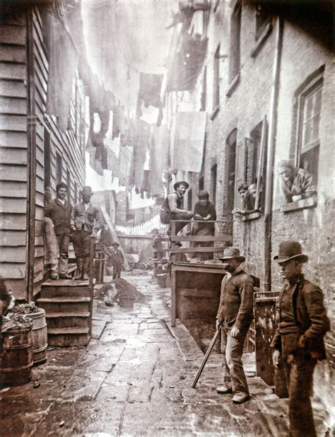 Bandits Roost Mulberry Street New York 1888 Photo By Jacob Riis