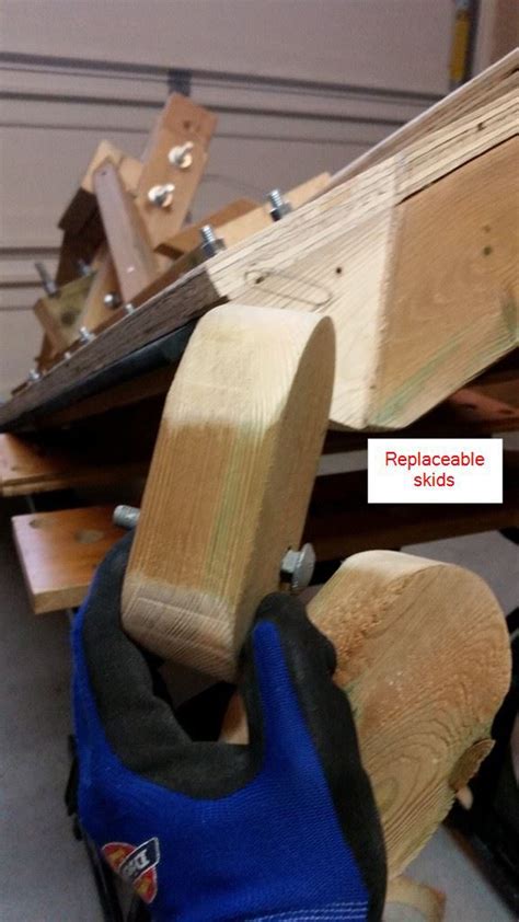 Getting the diy snow plow ready for winter! DIY Homemade Wooden Snow Plow (back hitch) on 2017 Honda Ridgeline - DIYable.com