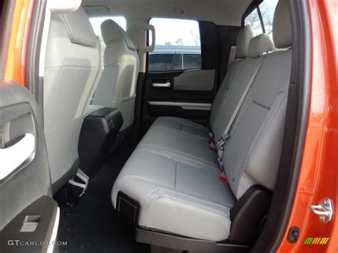 Graphite Interior 2017 Toyota Tundra Limited Double Cab 4x4 Photo