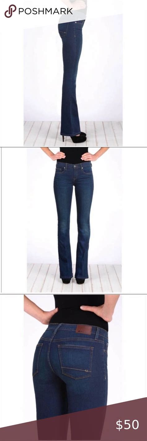 Henry And Belle Micro Mini Flare Jeans In Rustic Flare Jeans High