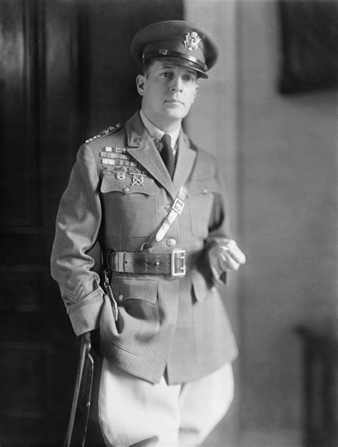 General Douglas Macarthur During World War 1 He Was Promoted From Major