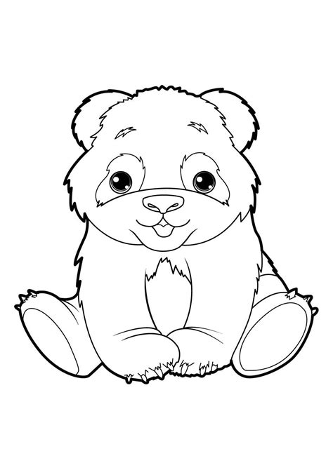 Panda 19 Coloriages Animaux Pandas