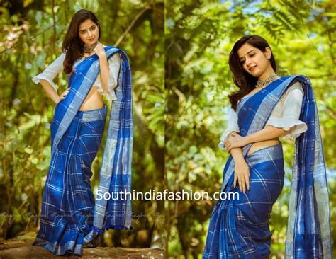 Style Inspiration Stunning Pictures Of Ashika Ranganath In Saree