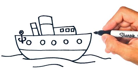 Como Dibujar Un Barco Dibujo De Un Barco Çocuk Gelişimi Çocuk
