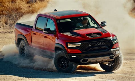 The trx is the first ram pickup to be equipped with launch control with launch assist, which adjusts engine speed and wheel slip to ensure the. Ram claims top spot on production-pickup power, capability